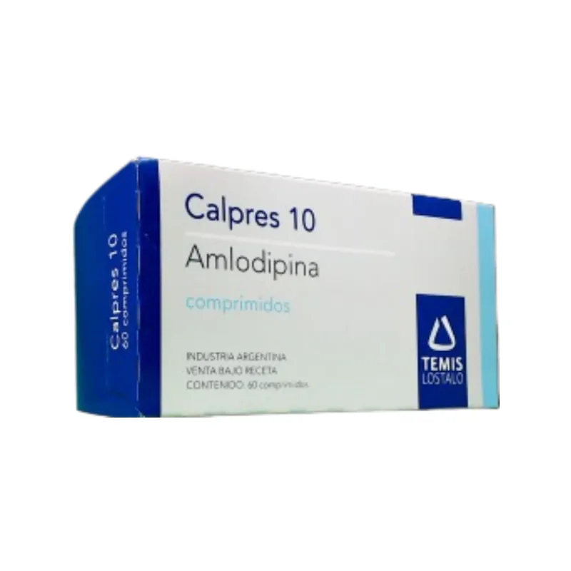 Calpres 10 mg Amlodipina x 60 Comp