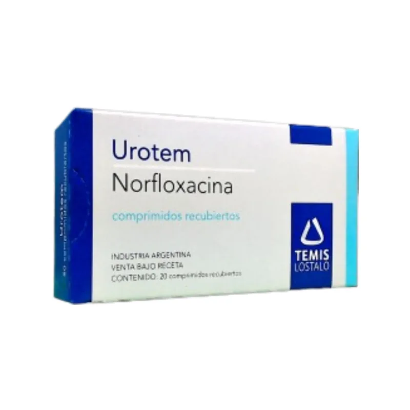 Urotem Norfloxacina x 20 Comp