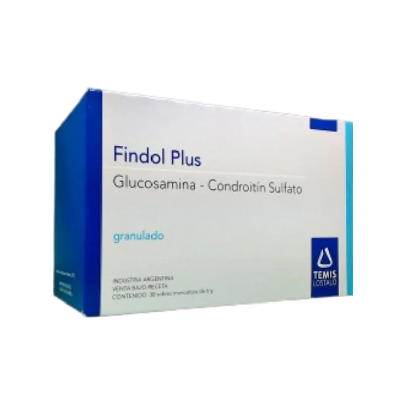 Findol Plus Condroitín,Sulfato + Glucosamina x 30 Sobres