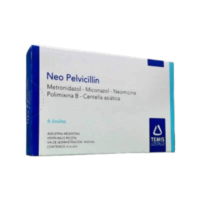 Neo Pelvicillin Miconazol + Metronidazol + Asoc. x 6 Óvulos