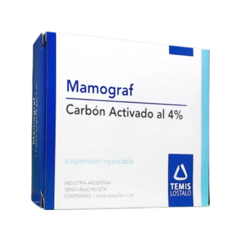 Mamograf Carbón Activado Inyectable Frasco Ampolla x 1 x 1 ml