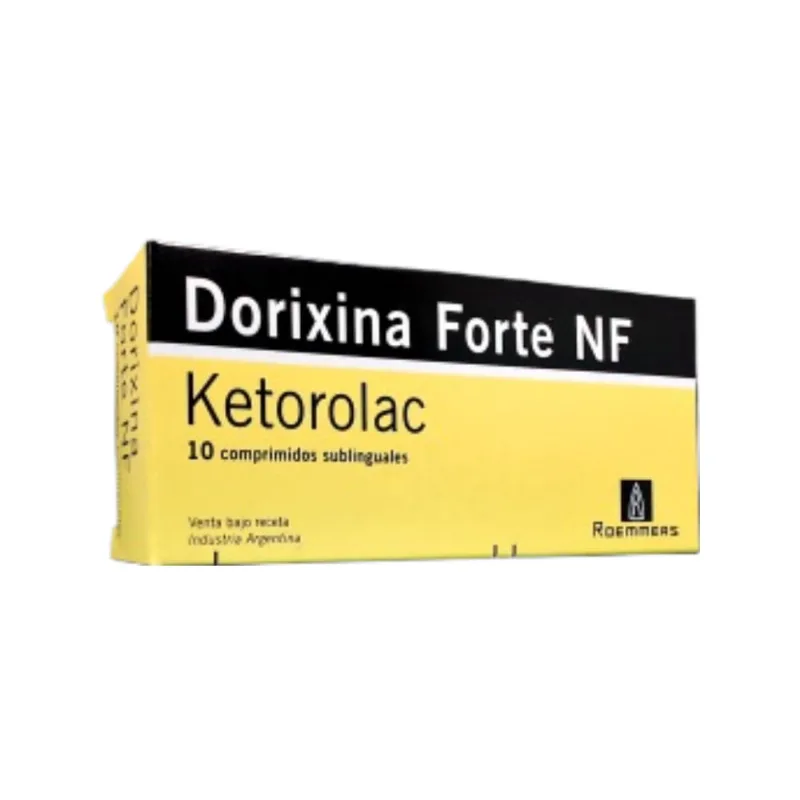 Dorixina Forte Nf Ketorolac 10 mg x 10 Comp Sublinguales