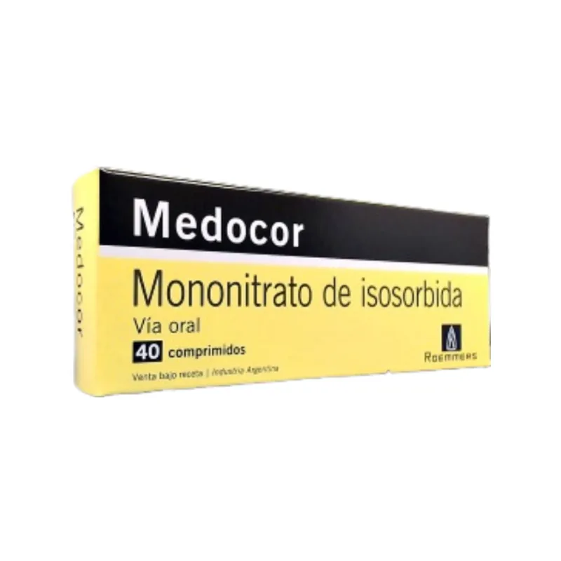 Medocor Isosorbide + Mononitrato 20 mg x 40 Comp