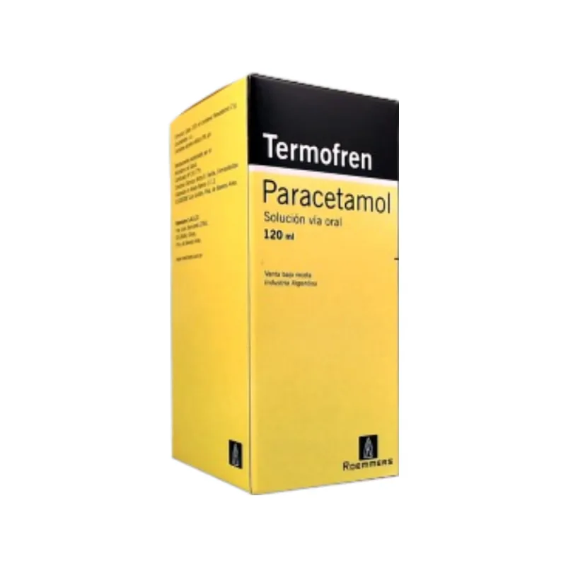 Termofren Paracetamol 100mg/5ml Solución Oral x 120 ml