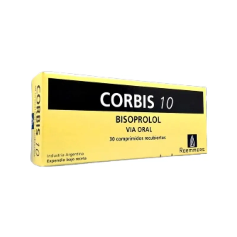 Corbis Bisoprolol 10 mg x 30 Comp Recubiertos