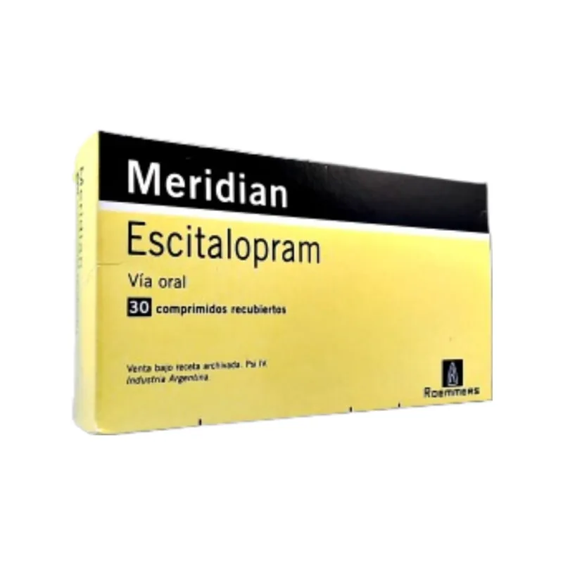 Meridian Escitalopram 10 mg x 30 Comp Recubiertos