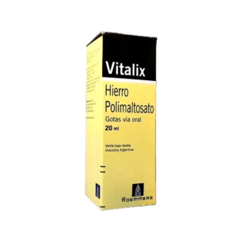 Vitalix Hierro + Polimaltosato Gotas x 20 ml