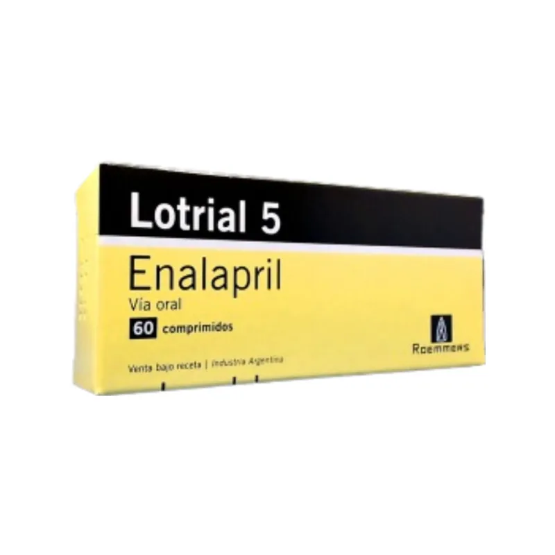 Lotrial 5 mg Enalapril x 60 Comp