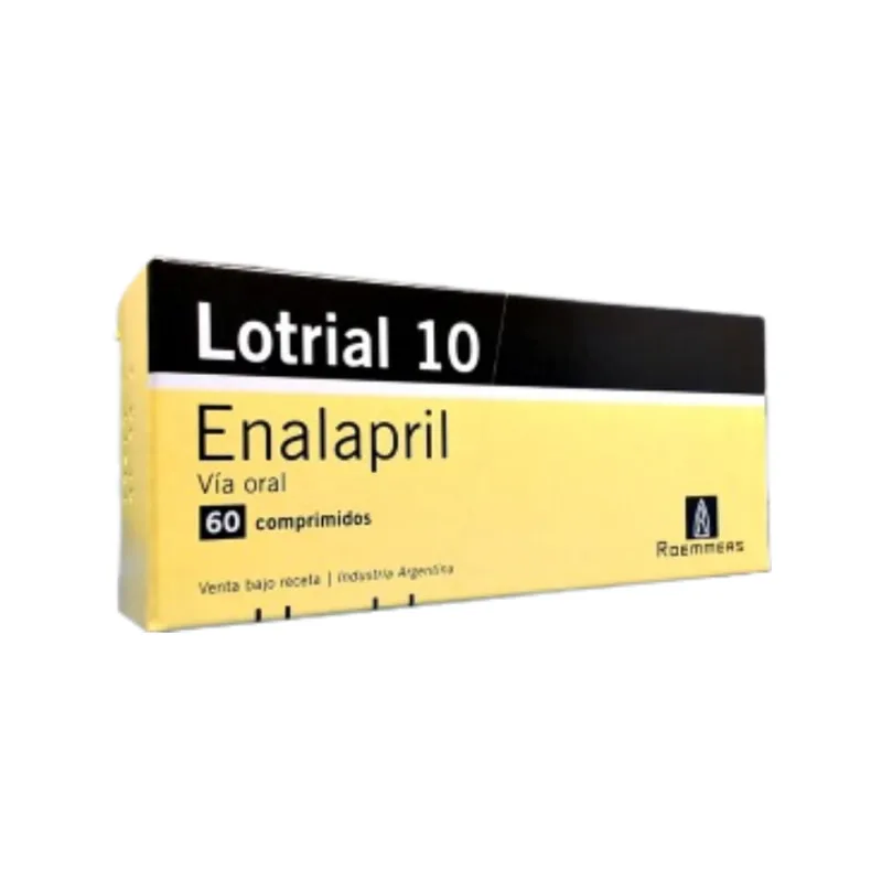 Lotrial 10 mg Enalapril x 60 Comp