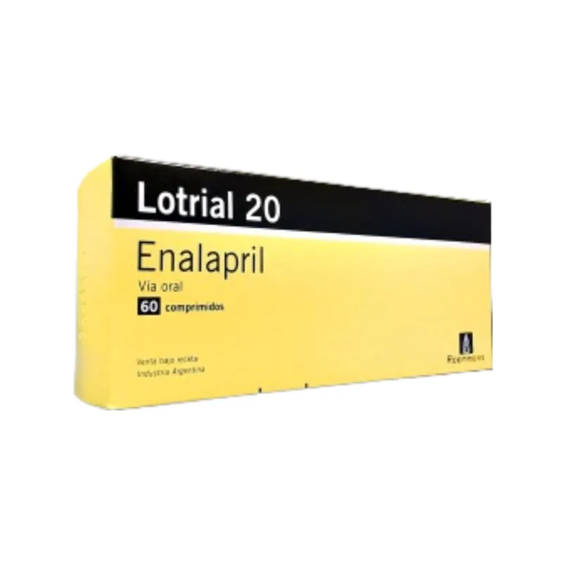 Lotrial 20 mg Enalapril x 60 Comp