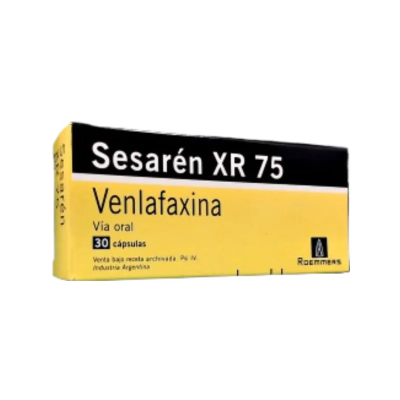 Sesaren XR Venlafaxina 75 mg x 30 Cáps