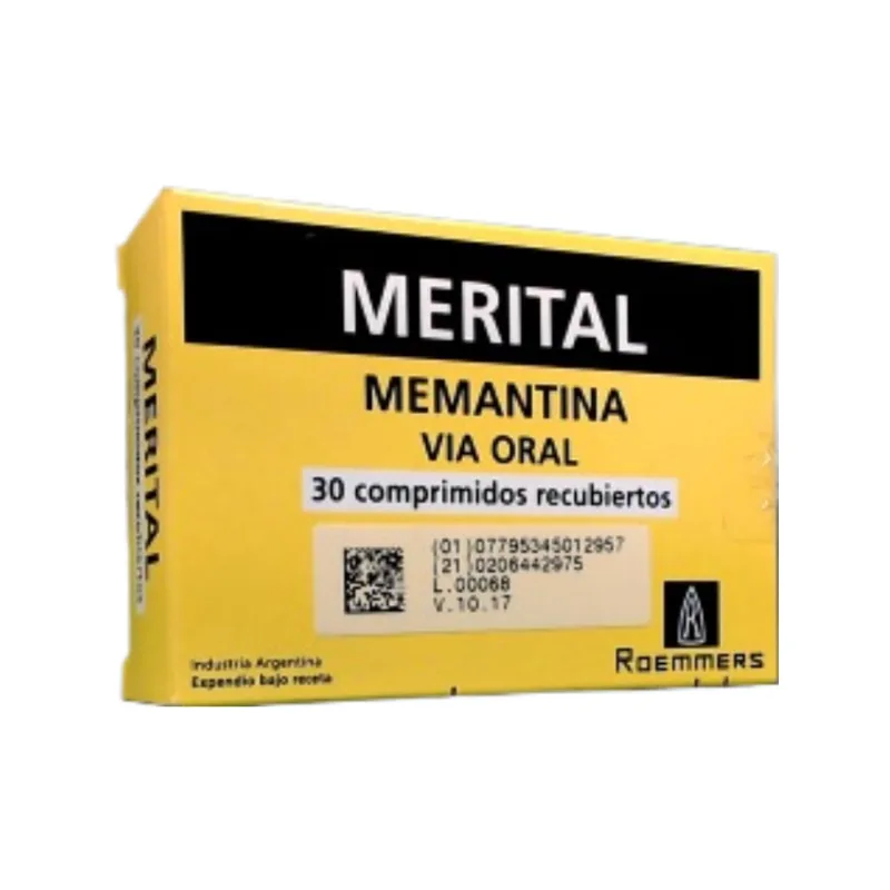 Merital Memantine x 30 Comp Ranurados