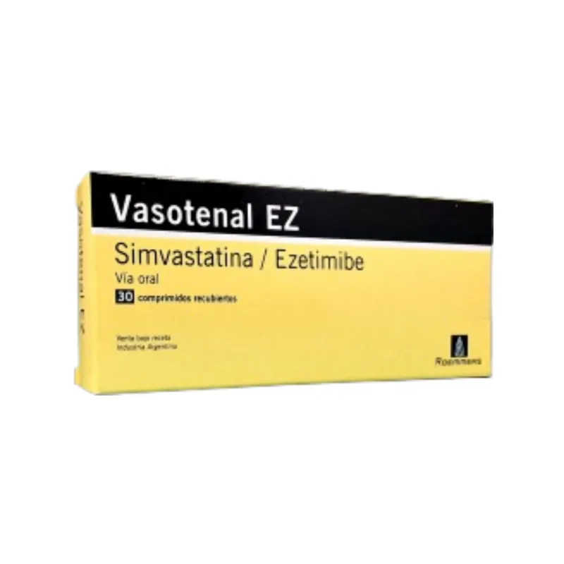 Vasotenal Ezetimibe + Simvastatin 10/10 mg x 30 Comp