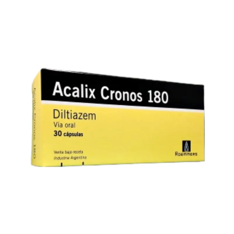 Acalix Cronos Diltiazem 180 mg x 30 Cáps
