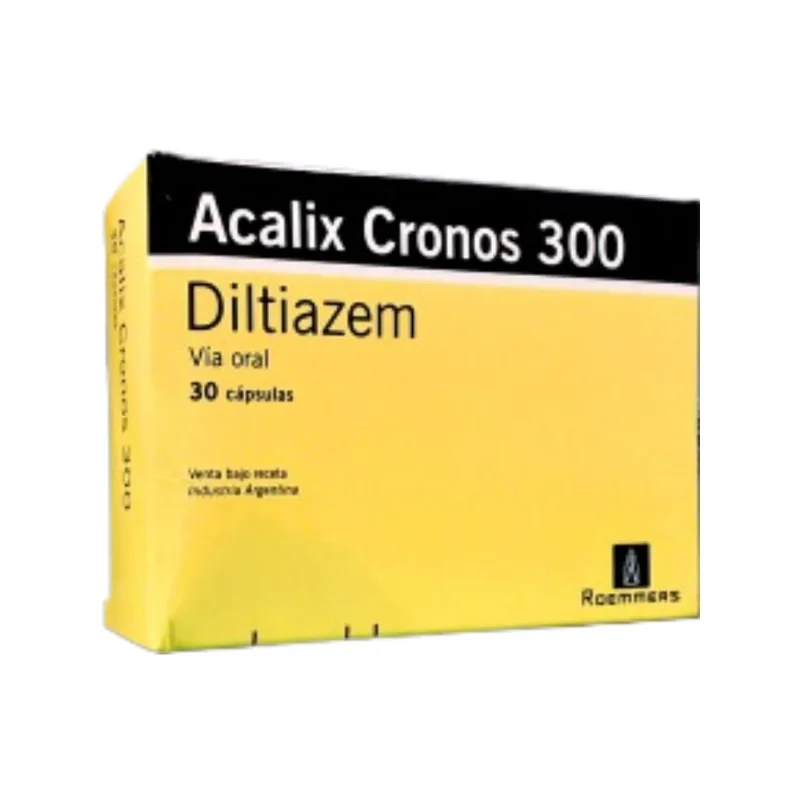 Acalix Cronos Diltiazem 300 mg x 30 Cáps
