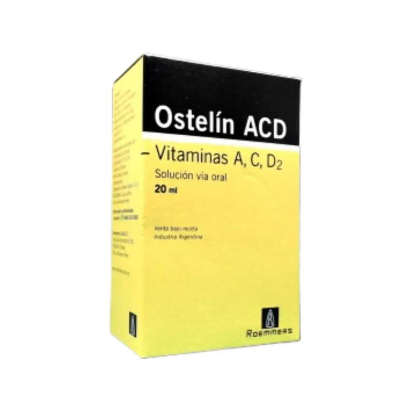 Ostelin ACD Vit.A + Vit.C + Vit.D Solución x 20 ml