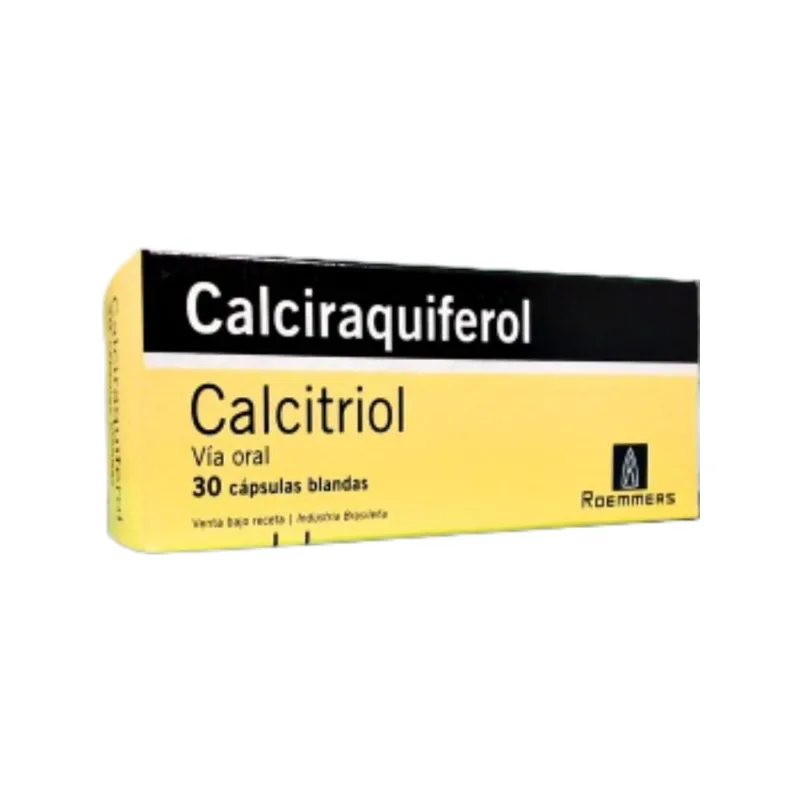 Calciraquiferol Calcitriol x 30 Cáps Blandas