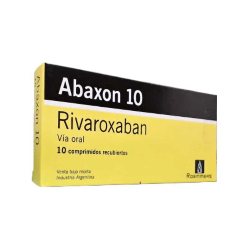 Abaxon 10 mg Rivaroxaban x 10 Comp Recubiertos
