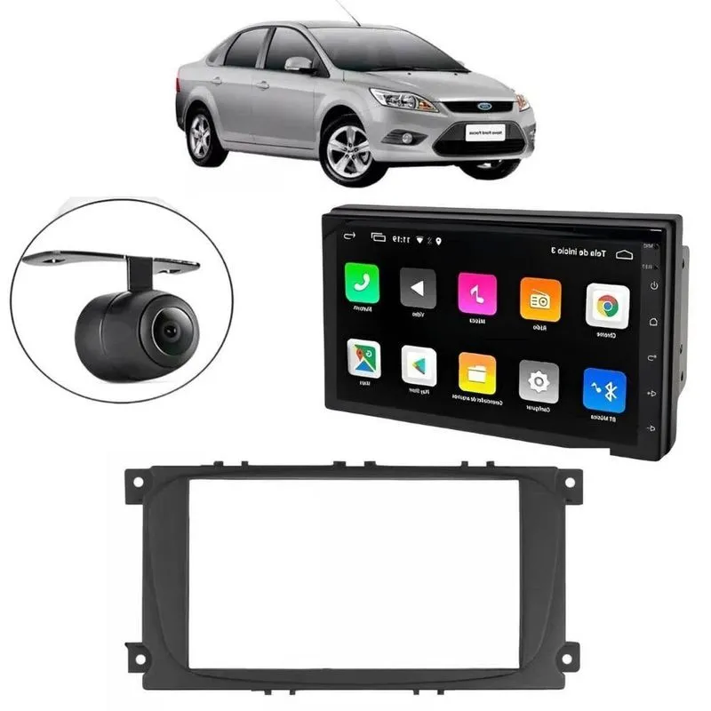 Central Multimidia Ford Focus Hatch Carplay Android Auto