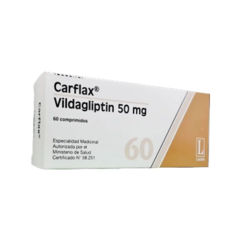 Carflax Vildagliptin 50 mg x 60 Comp