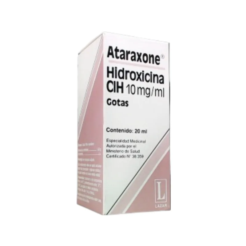 Ataraxone Hidroxicina 1% Gotas x 20 ml