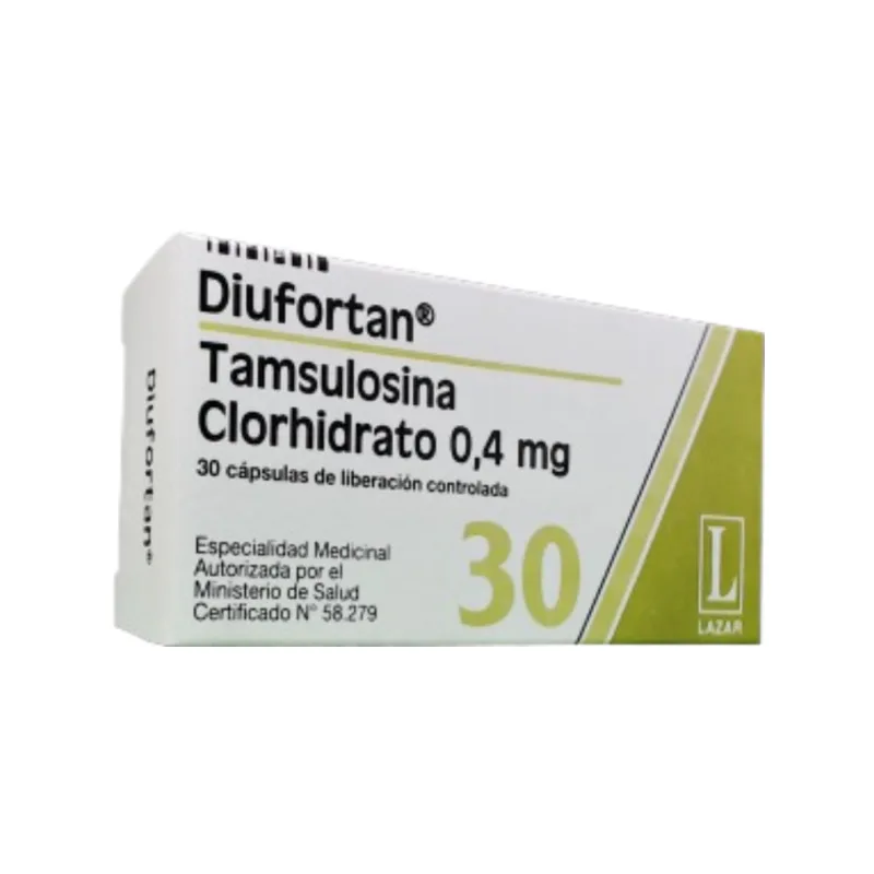 Diufortan Tamsulosina 0.4 mg x 30 cáps
