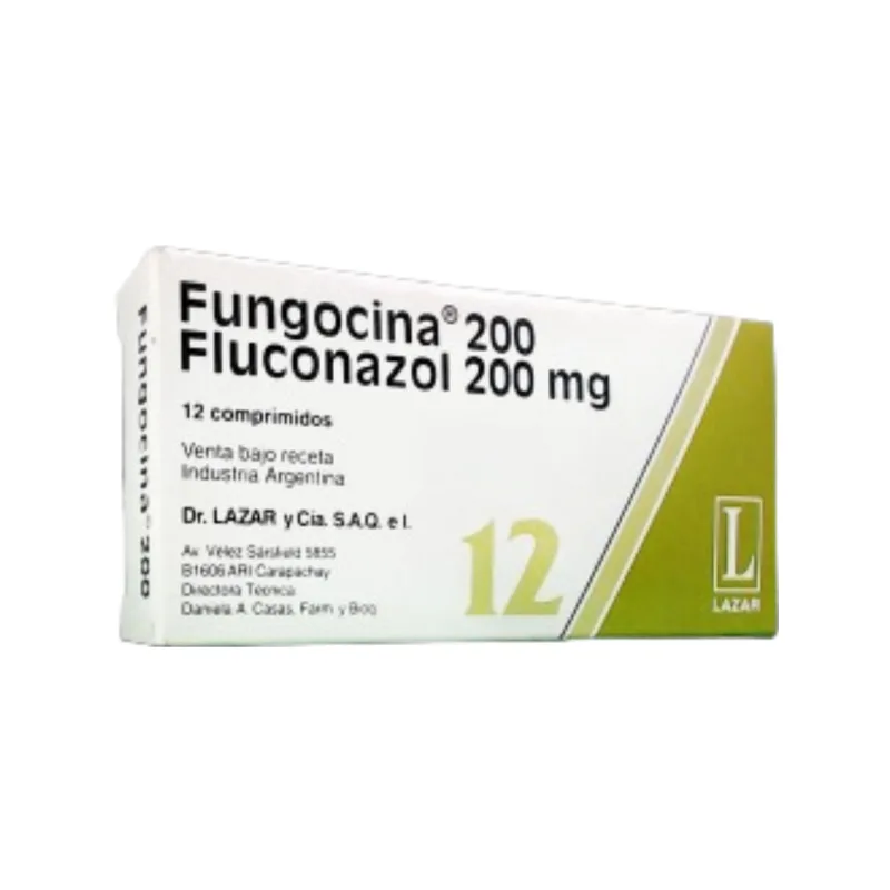 Fungocina Fluconazol 200 mg x 12 Comp