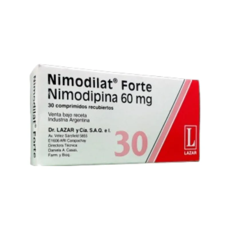 Nimodilat Forte Nimodipina x 30 Comp Recubiertos