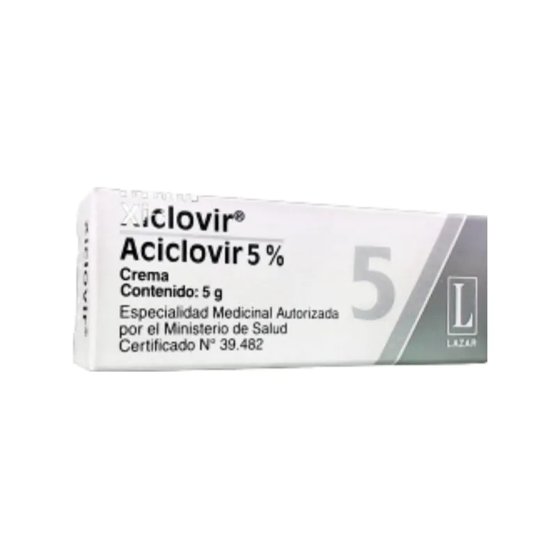 xiclovir Aciclovir 5% Crema x 5 g