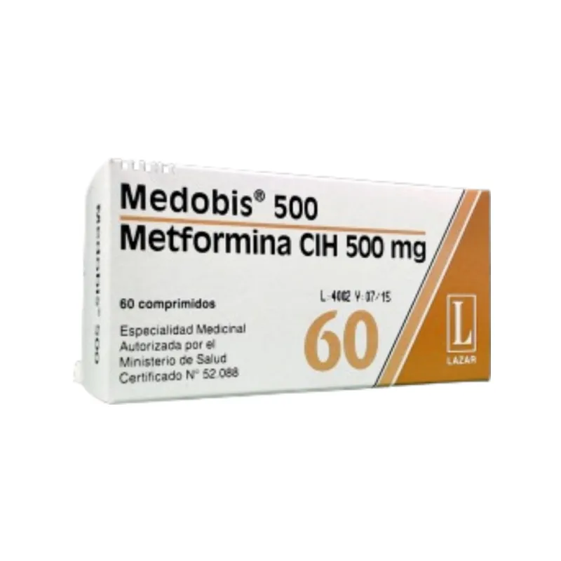 Medobis Metformina 500 mg x 60 Comp