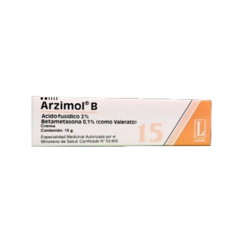 Arzimol B Fusídico, C. + Betametasona Crema x 15 g