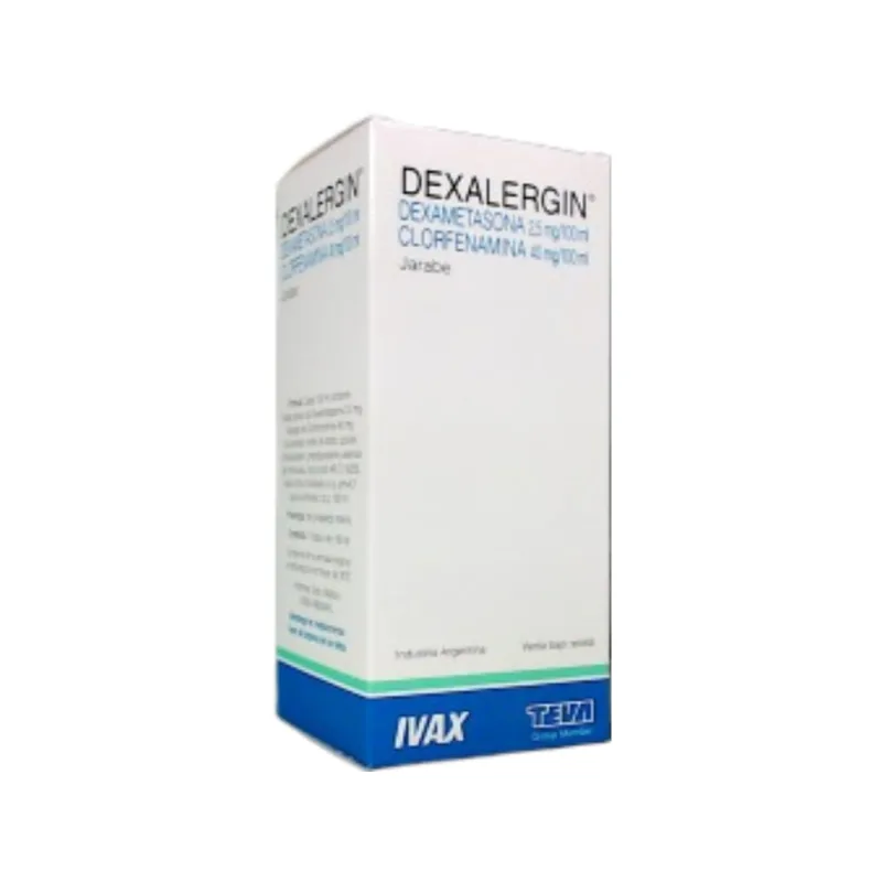 Dexalergin Dexametasona + Clorfeniramina Jarabe x 100 ml