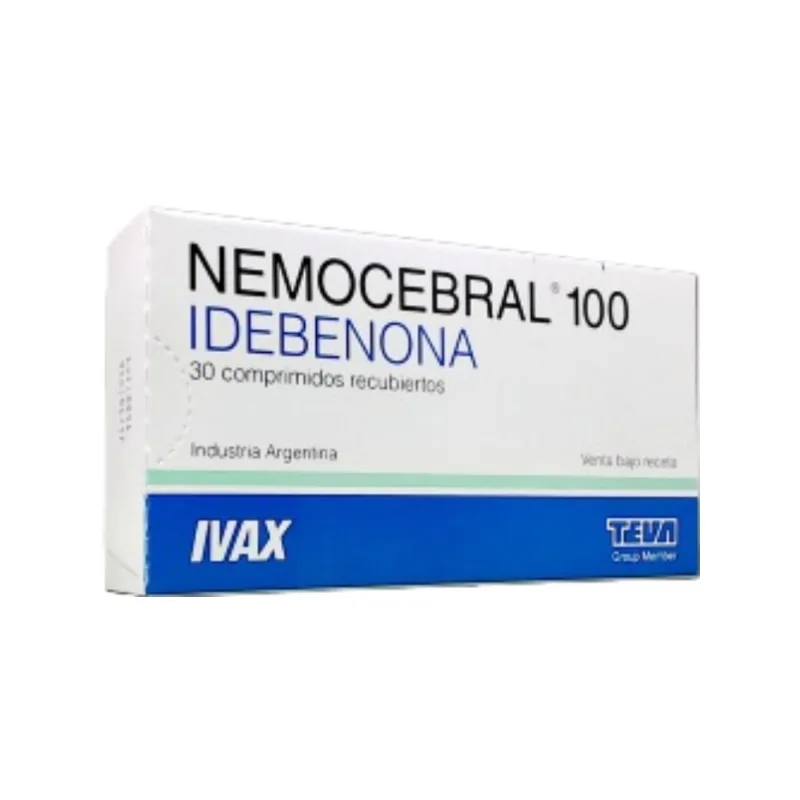 Nemocebral Idebenona 100 mg x 30 Comp Recubiertos
