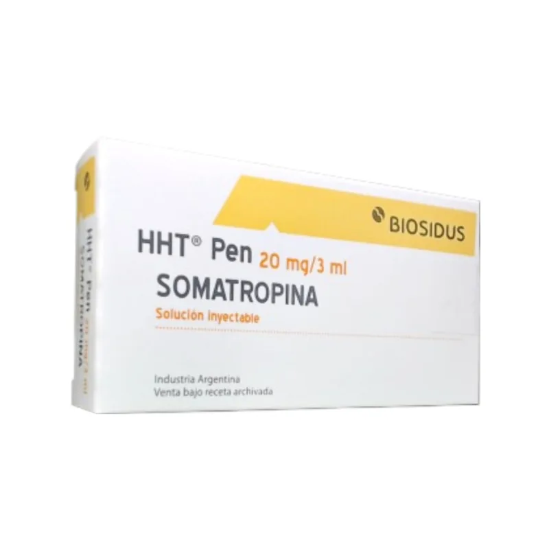 Hht Pen 60Ui/20mg Somatotrofina Solución Inyectable x 1