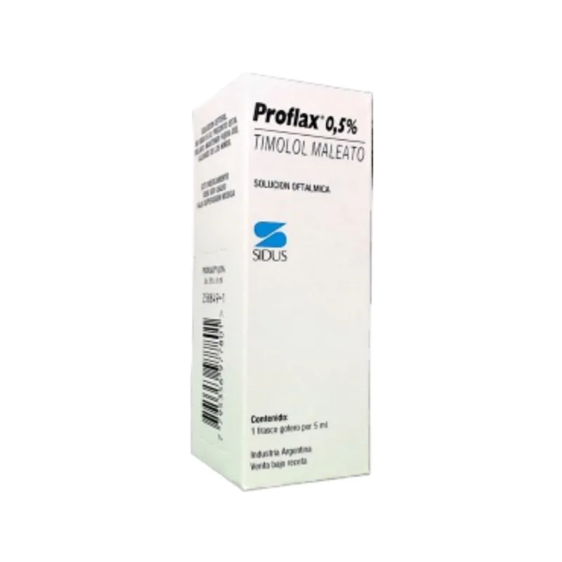 Proflax Timolol Maleato 0.50% Gotas Oftalmologicas x 5 ml