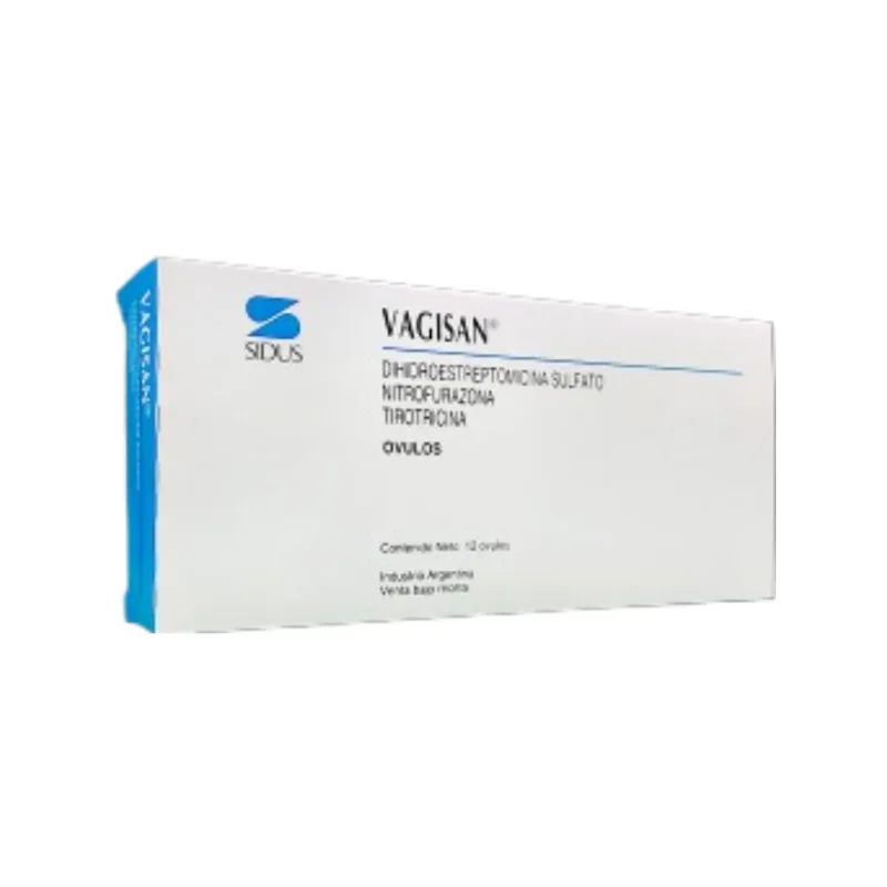 Vagisan Dihidroestreptominina + Asoc. Ovulos x 12 un