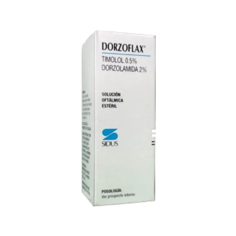 Dorzoflax Dorzolamida + Timolol Gotas Oftalmologicas x 5 ml