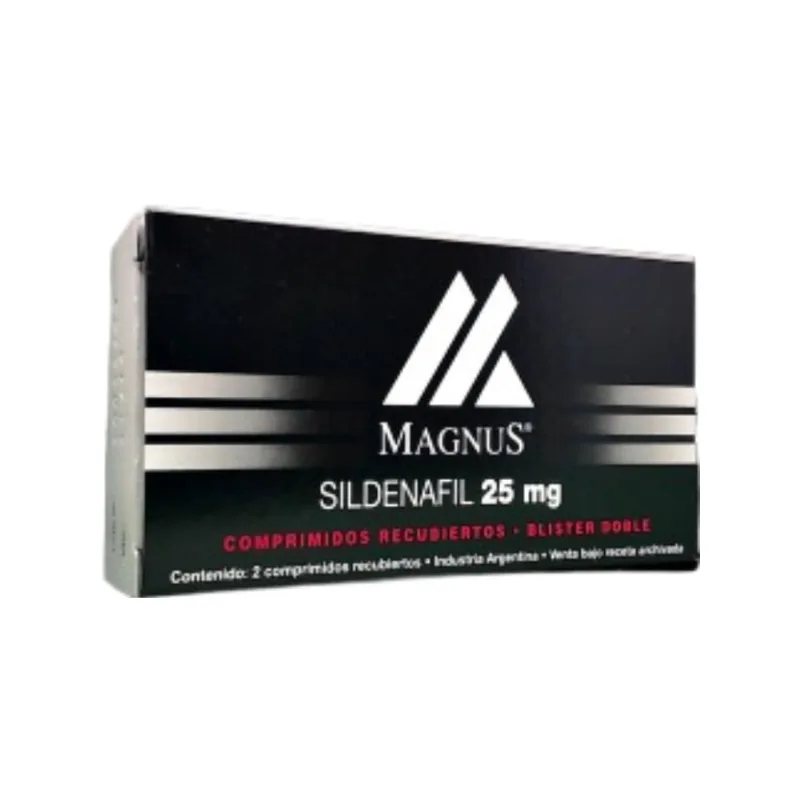 Magnus Sildenafil 25 mg x 2 Comp Recubiertos