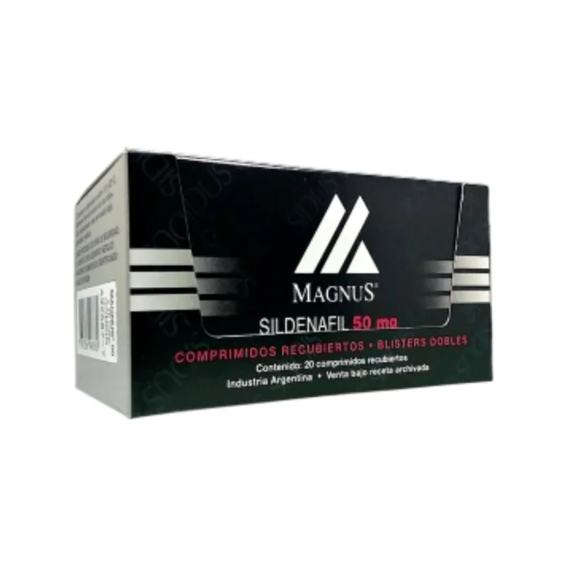 Magnus Sildenafil 50 mg x 20 Comp Recubiertos