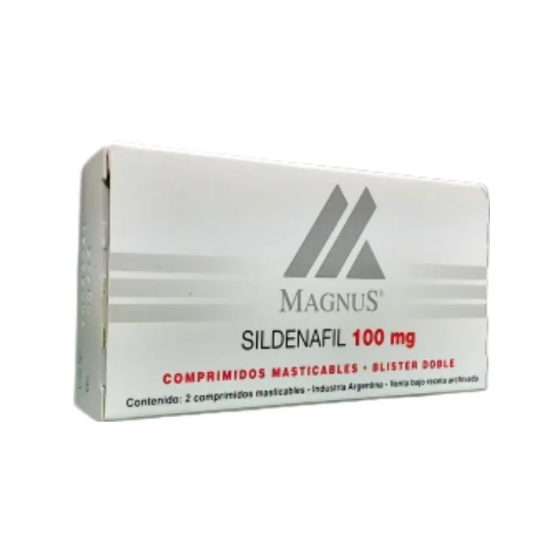 Magnus Sildenafil 100 mg x 2 Comp Masticable