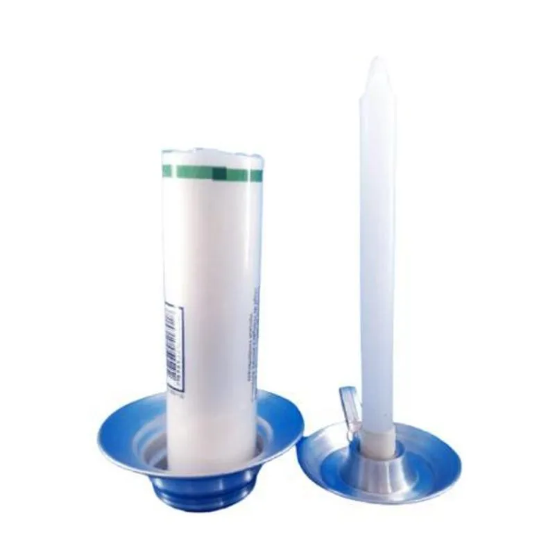 Kit 5 Suportes Vela Palito + 5 Suportes Vela 7 Dias Em