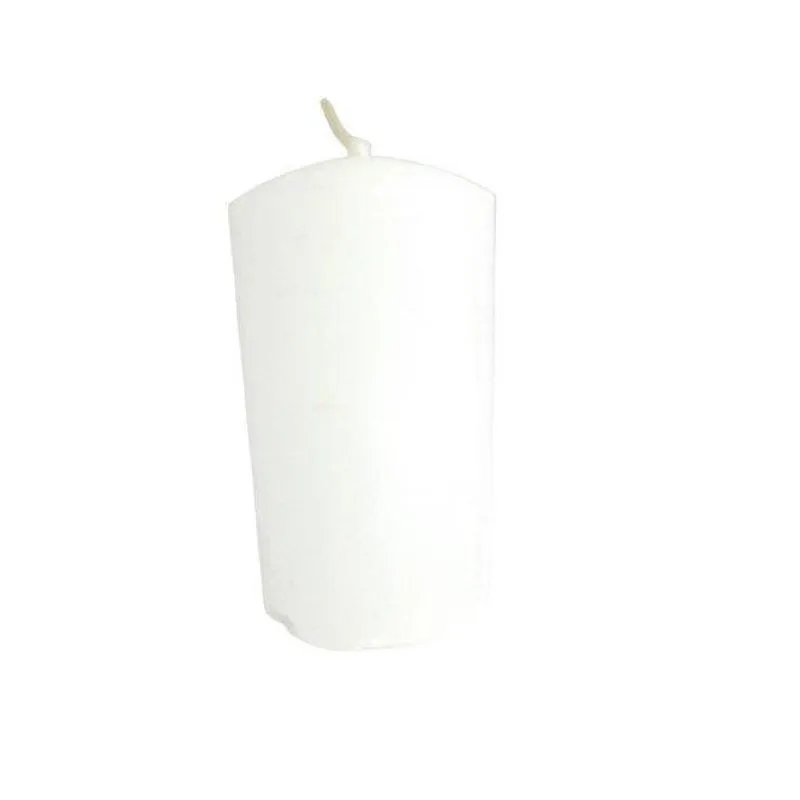 Kit 50 Und Velas Rechaud 4 Cm Brancas Com Porta Velas