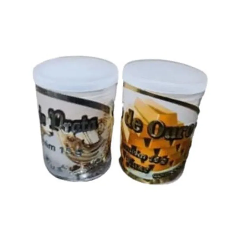 Pó De Ouro E Pó De Prata Frasco - 15g Cada