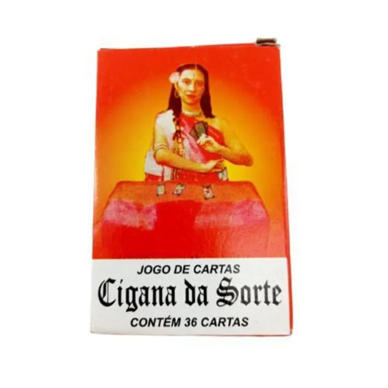 Tarô Cigana Da Sorte Baralho 36 Cartas - Tarot Esotérico