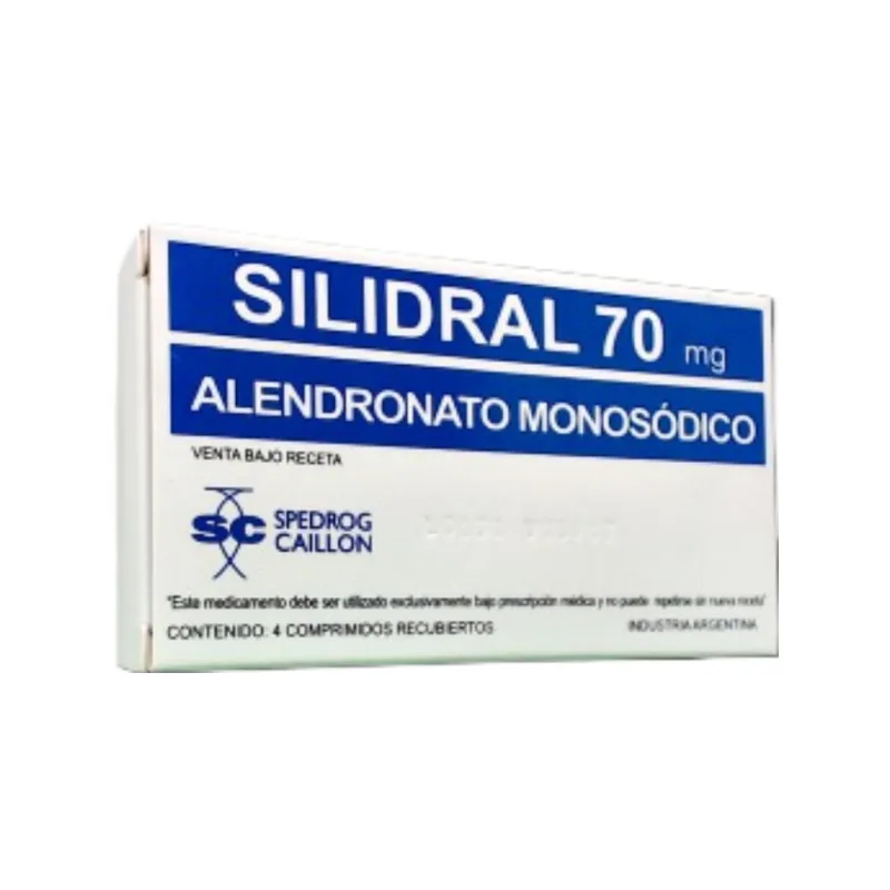 Silidral Alendronato 70 mg x 4 Comp