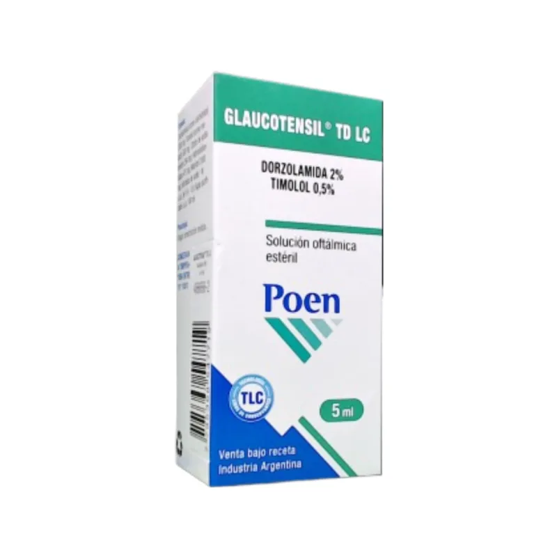 Glaucotensil Td Lc Dorzolamida + Timolol Solución Oftálmica x 5 ml