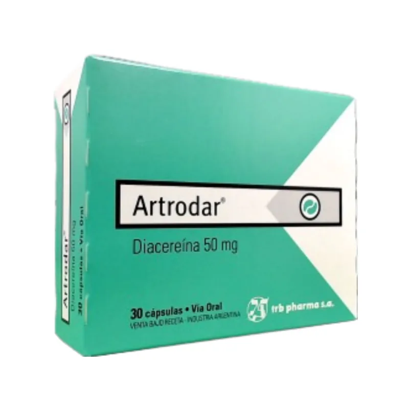 Artrodar Diacereína 50 mg x 30 Cápsulas