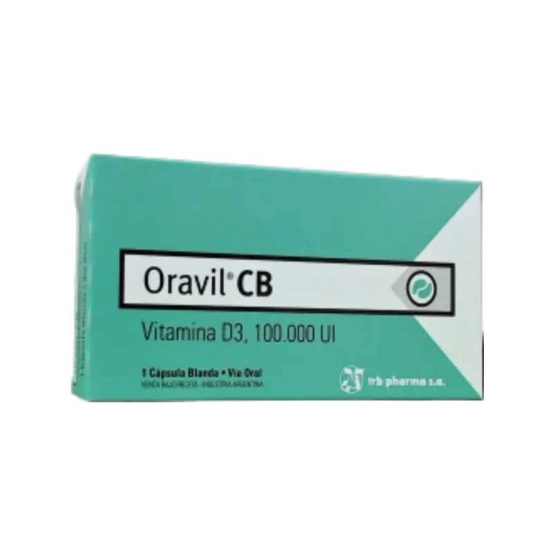 Oravil Cb Vit D3 x 1 Cáps Blanda