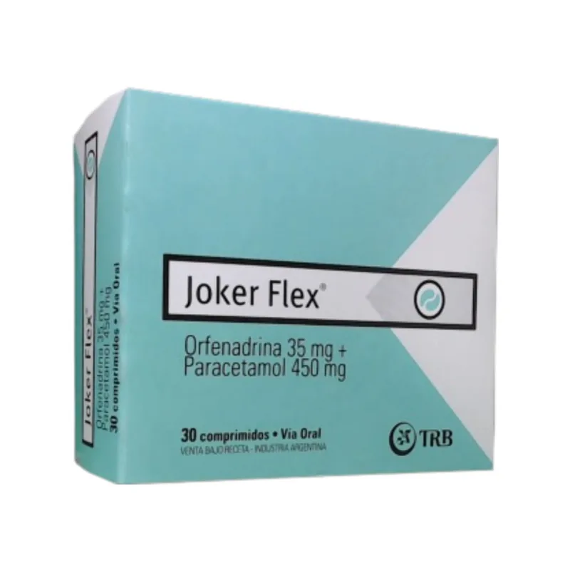 Joker Flex Paracetamol + Orfenadrina x 30 Comp