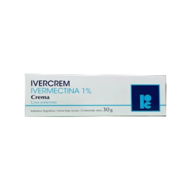 Ivercrem 1% Ivermectina Crema x 30 g